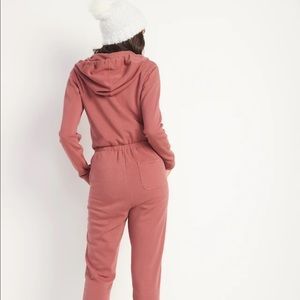 ❌❌❌SOLD❌❌❌❌Zip-Front Hoodie Jumpsuit ❤️❤️❤️❤️
